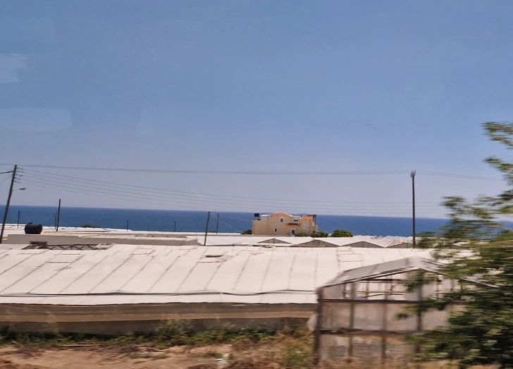 Greenhouse as you approach Ierapetra