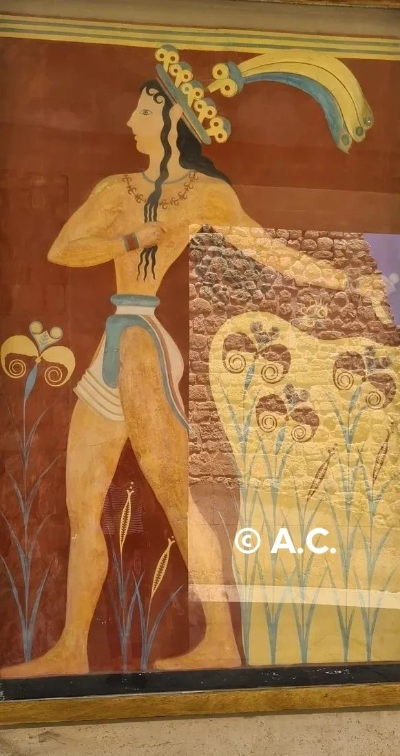 The Prince of Lilies Fresco