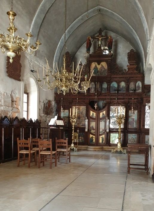 The altar and the iconostasis
